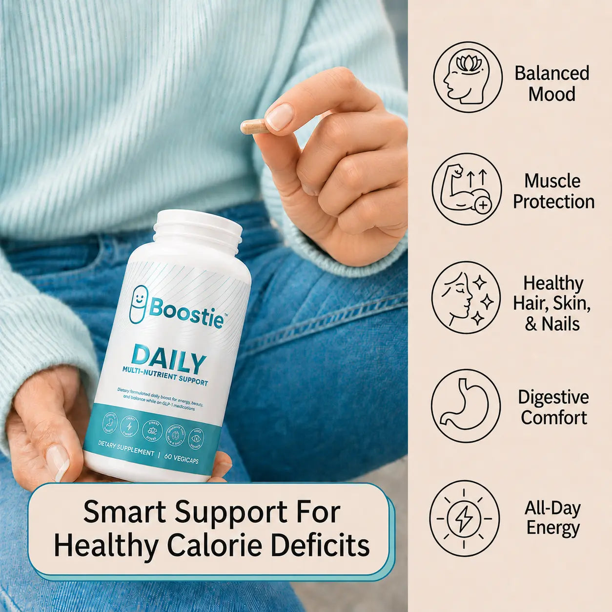 Boostie Daily- Nutrient Support For People Eating Less